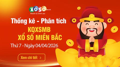 Thống Kê XSMB 04/04/2026 - Phân Tích Xổ Số Miền Bắc Thứ Bảy 4/4