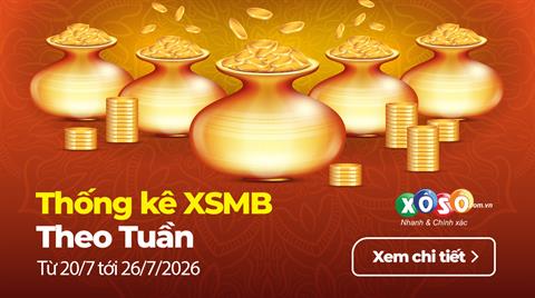 XSMB tuần qua có gì? Tuần từ 20/7/2026 đến 26/7/2026