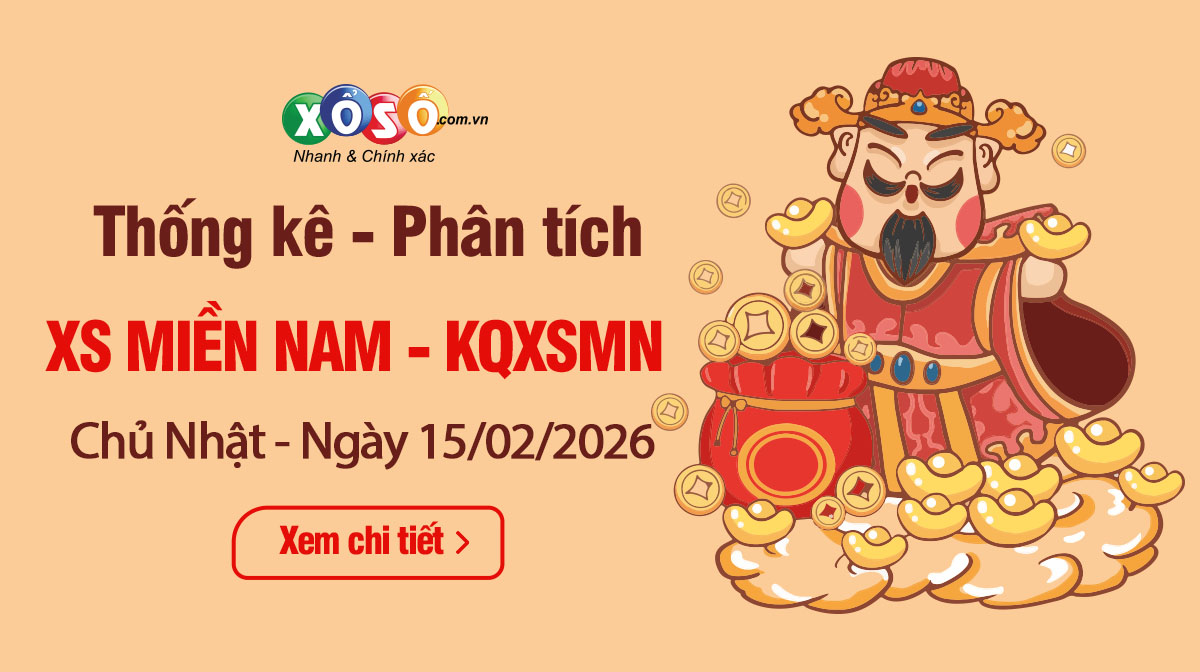 Thống Kê XSMB 15022026 - Xem Xổ Số Miền Bắc Chủ Nhật Ngày 1502 1 Thống Kê XSMB 15022026 - Xem Xổ Số Miền Bắc Chủ Nhật Ngày 1502 1