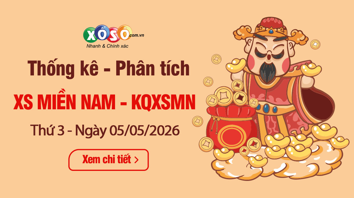 Thống Kê XSMB 552026 - Xem KQXS Miền Bắc Thứ 3 Ngày 0505 1