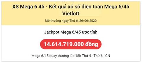 Thong ke Vietlott 26062020 - Phan tich Xo so Mega 645 Thu 6 hinh anh