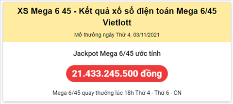 Thong ke Vietlott 03112021 hinh anh