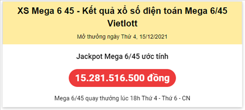 Thong ke Vietlott 15122021 hinh anh