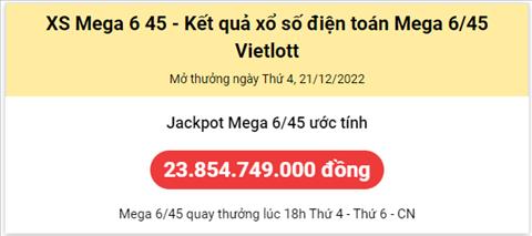 Thong ke Vietlott 21122022 - Phan tich Xo so Mega 645 21-12 Thu 4 hinh anh