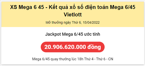 Thong ke Vietlott 1542022 hinh anh