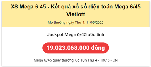 Thong ke Vietlott 11052022 - Phan tich Xo so Mega 645 11-05 Thu 4 hinh anh