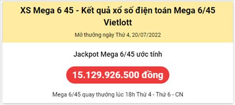 Thong ke Vietlott 20072022 - Phan tich Xo so Mega 645 20-07 Thu 4 hinh anh