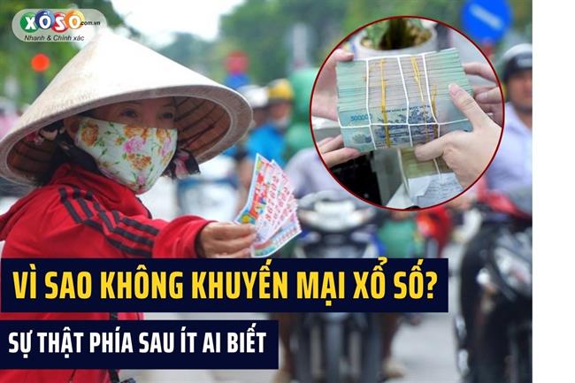 Vì sao không có chương trình khuyến mại xổ số? Sự thật phía sau ít ai biết